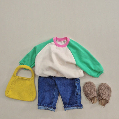 Two-Tone Sweatshirt